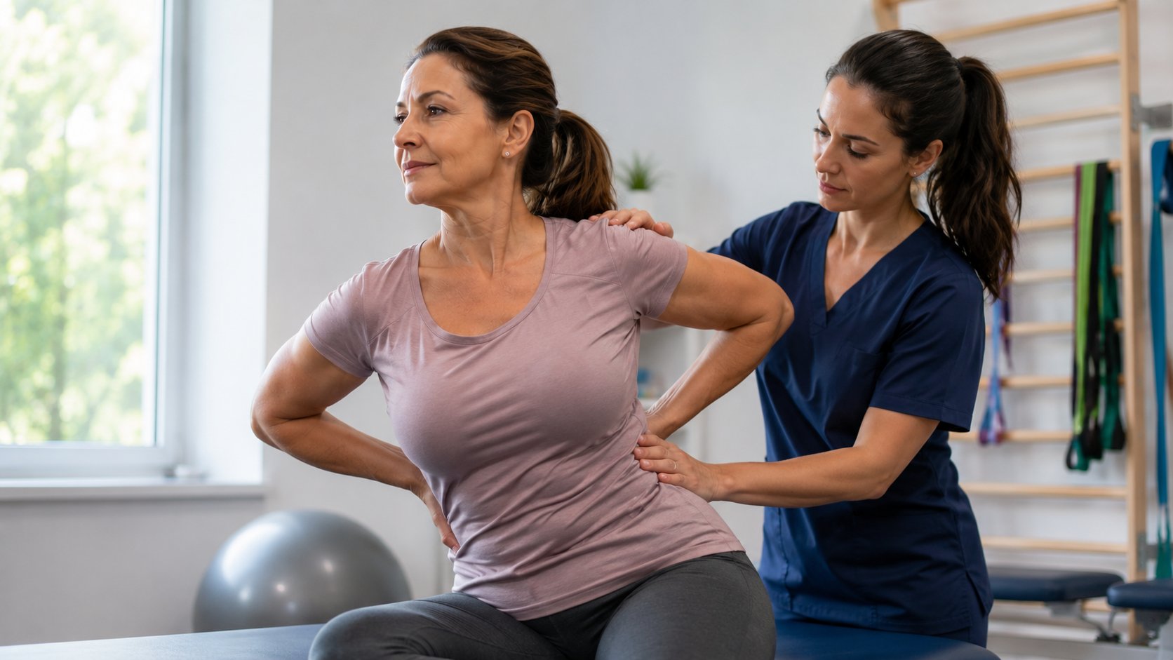 Ambiente do estúdio BP Fisioterapia e Pilates