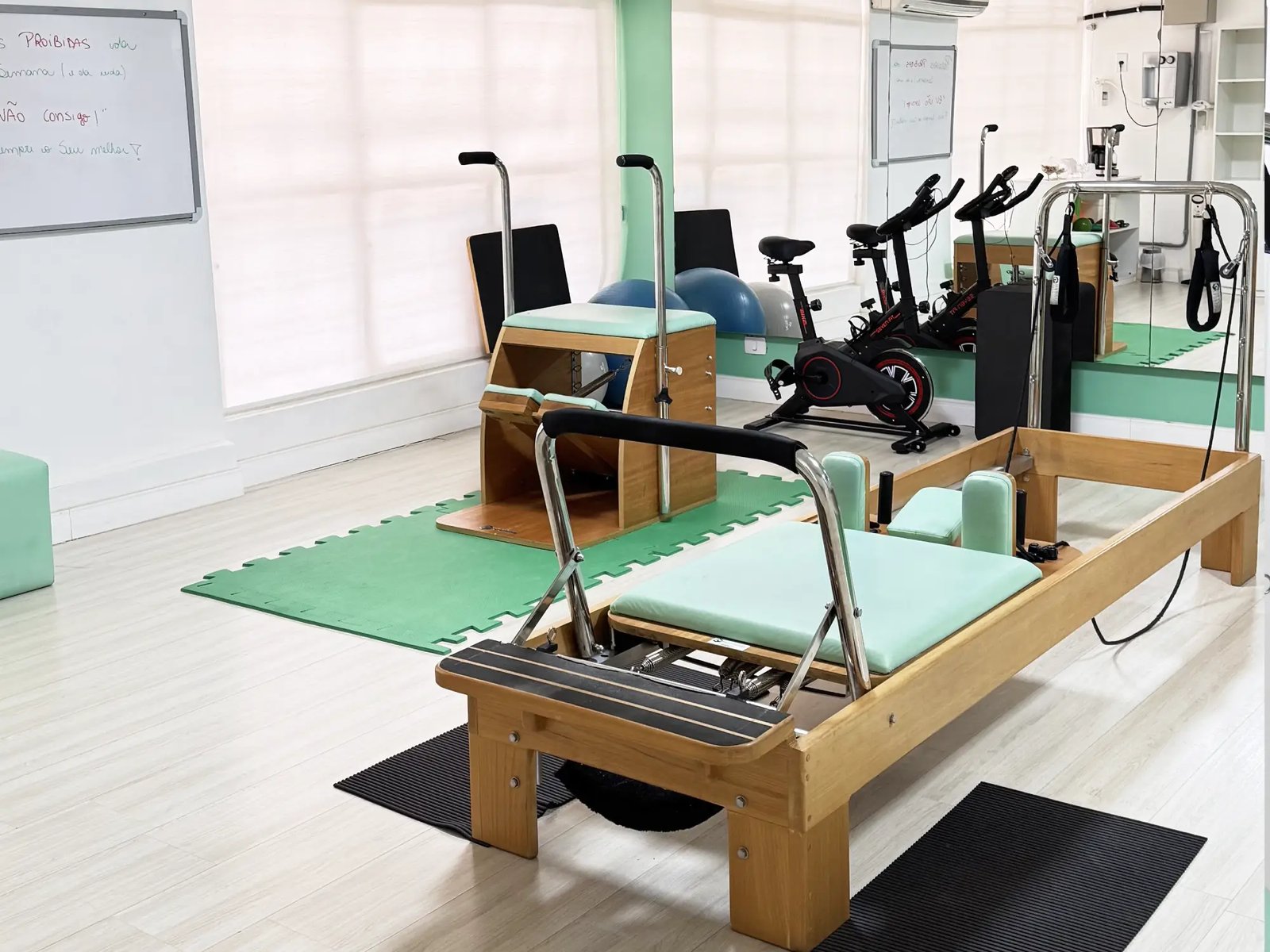 Aparelhos de pilates para fortalecimento na BP, Asa Sul